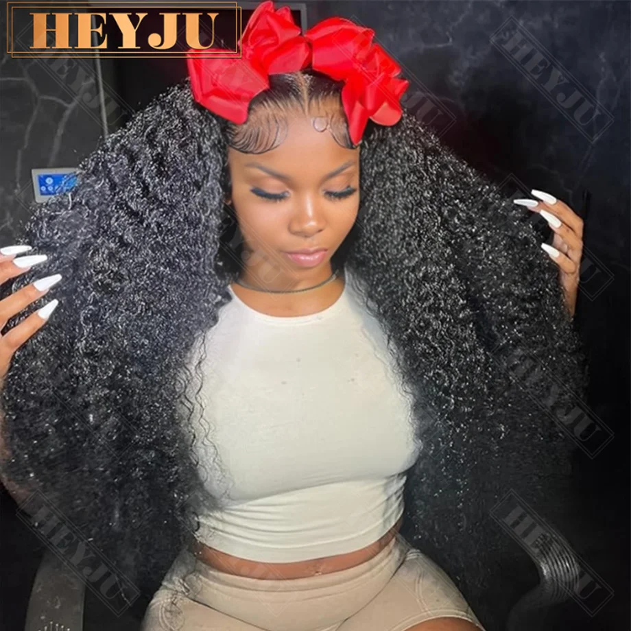 200 Density Frontal Lace Wigs Human Hair Curly Wigs For women Deep Wave 13x6 Hd Lace Frontal Wig 13x4 Water Wave Lace Front Wig