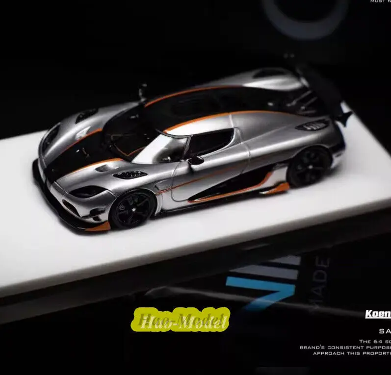 سبيكة دييكاست نموذج سيارة للأولاد ، Koenigsegg Agera RS GRYNING ALPS الراتنج المعدني ، هدايا عيد الميلاد ، محاكاة جمع العرض ، هواية ، 1:64