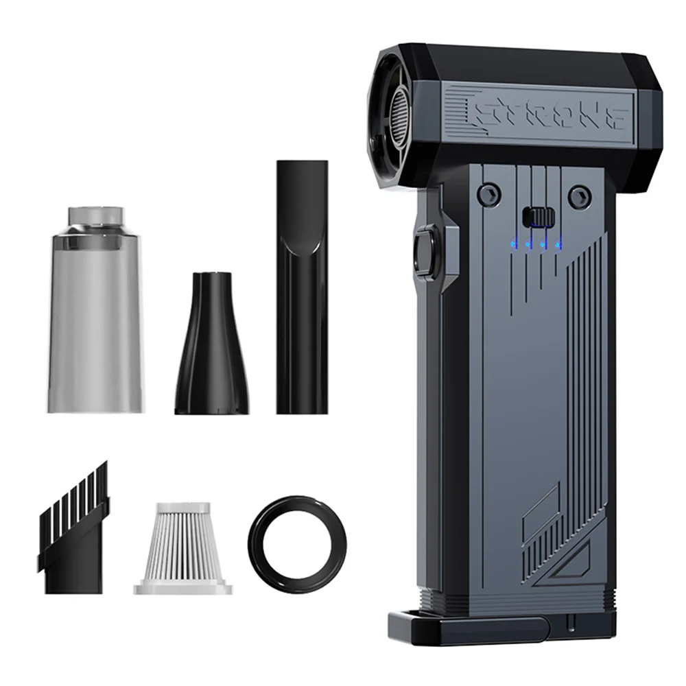 

350000RPM Electric Air Blower Turbo Jet Fan Brushless Motor High-Speed Turbo Violent Fan 180W Rechargeable Powerful Dust Blower