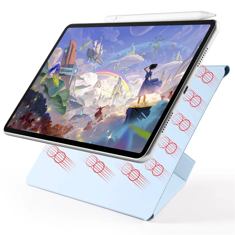 Para Huawei MatePad 12X12X Air Funda de 12 pulgadas con accesorio magnético Funda para tableta Funda para Huawei MatePad Air 12 "BKY-W00 W10