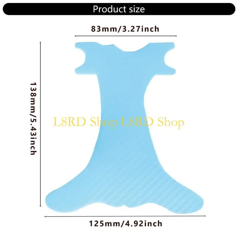 L8RD EyeLiners Drawing Aid preciso Mapeo cejas Reglas Cerricas Cosmética