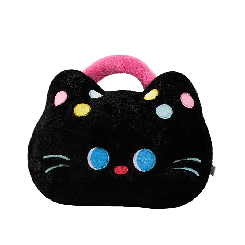 新しいサンリオ黒ハローキティぬいぐるみぬいぐるみ枕子供のための誕生日クリスマスギフトかわいい人形クッションルーム装飾