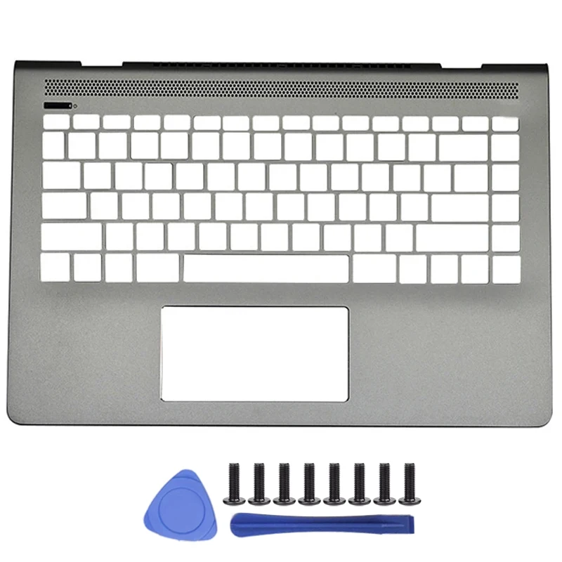 New Original Laptop Palmrest Upper Case/Bottom Base For HP Pavilion 14-BF 14-bf036tx 14-bf046tx 933313-001 930593-001 Silver