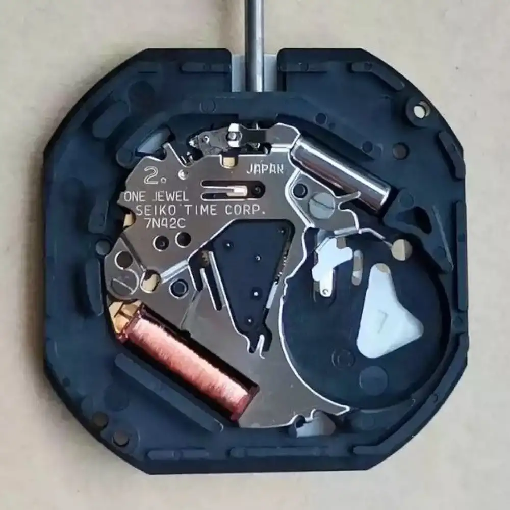 جزء إصلاح ساعة حركة كوارتز SK 7N42C أصلية من صنع اليابان