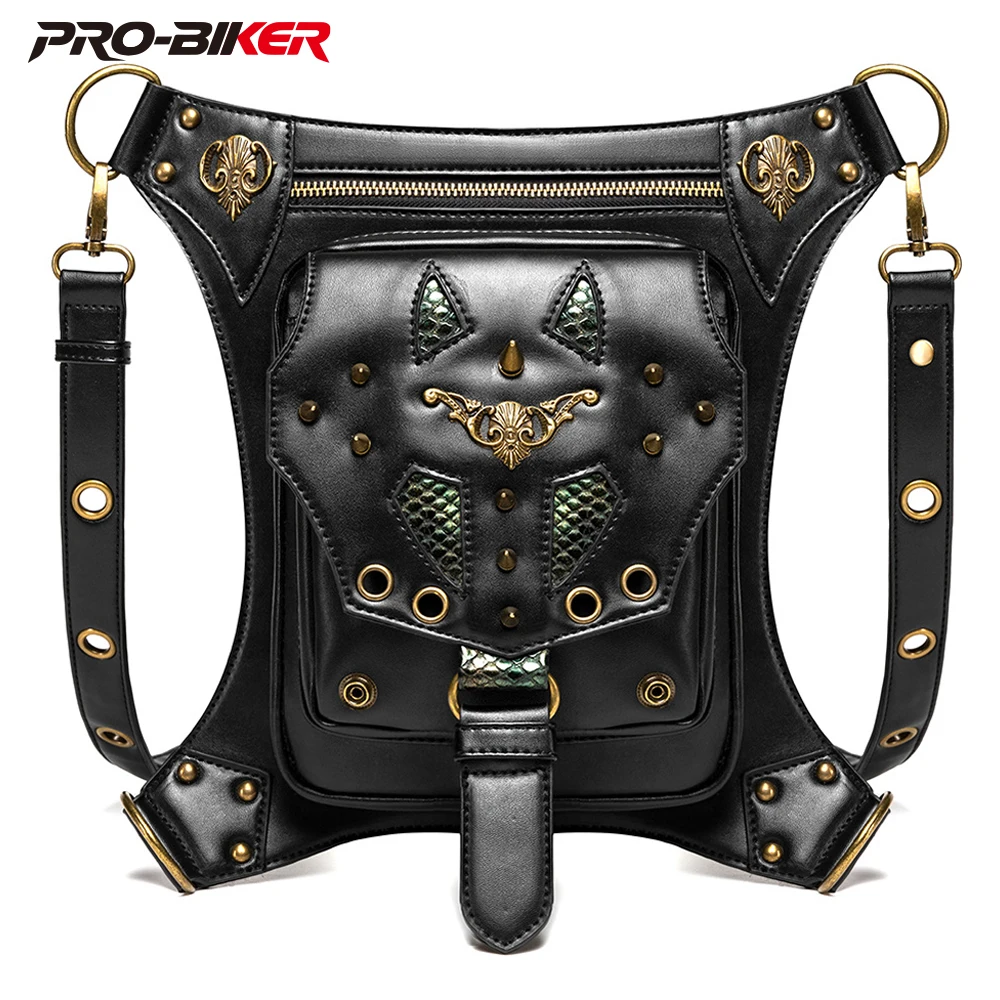 

Motorcycle Backpack Fashion Motorrad Tasche Waterproof Motorcyclist Sacoche Moto Retro ,rainproof Punk Motorcycle Shoulder Bag