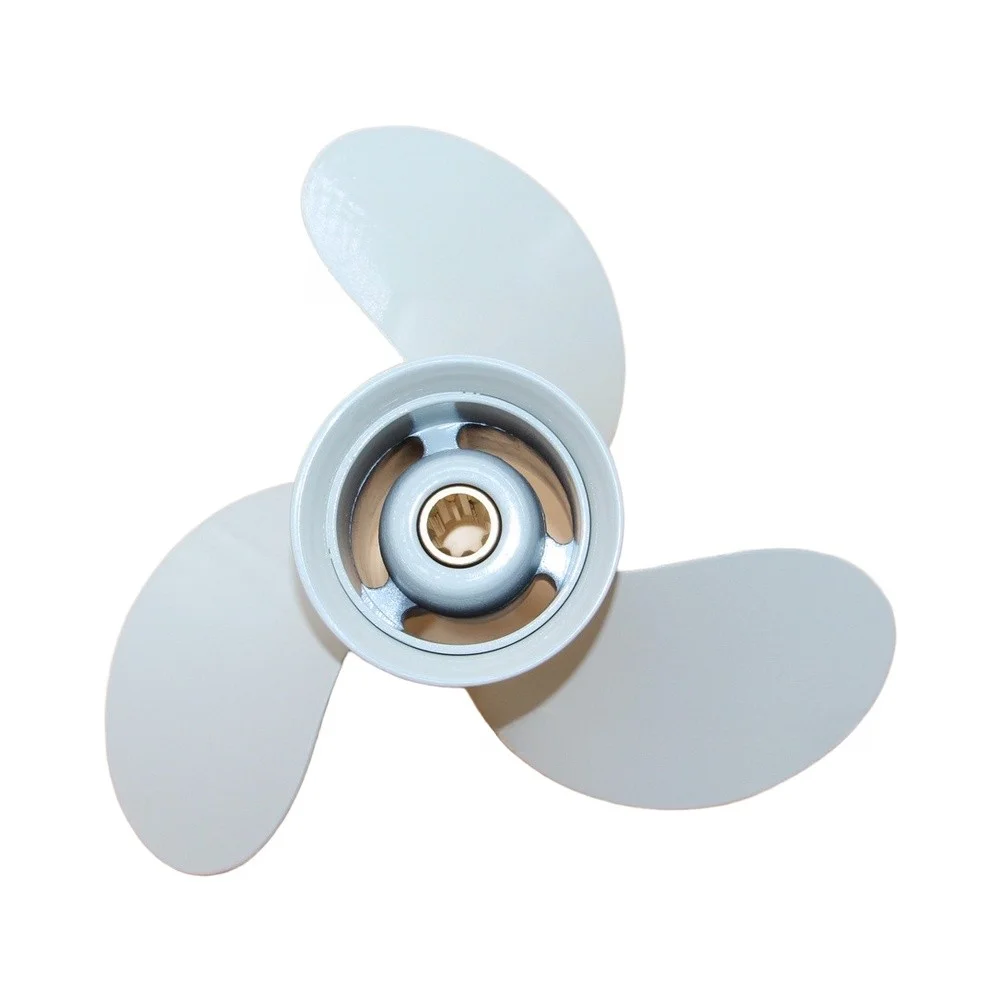 3 Blade Marine Propeller 63V-45945-00-EL 9.25x9 Pitch For 8 Splines Aluminum Alloy for For 8HP to 20HP For Outboard Use