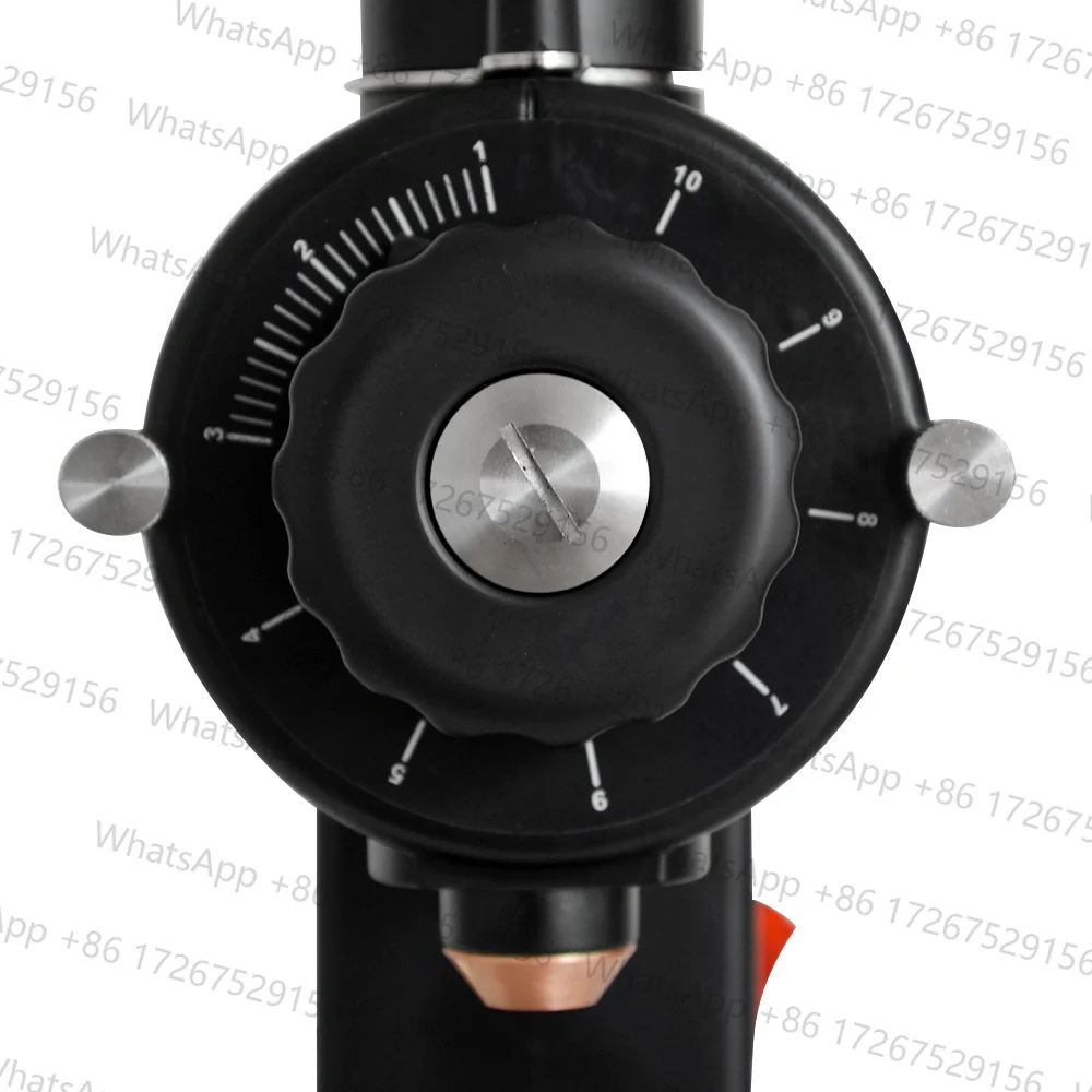Electric Coffee Grinder 60mm S/S Flat Burr Coffee Miller 10 Steps Espresso Grinder Electric Grinding Machine