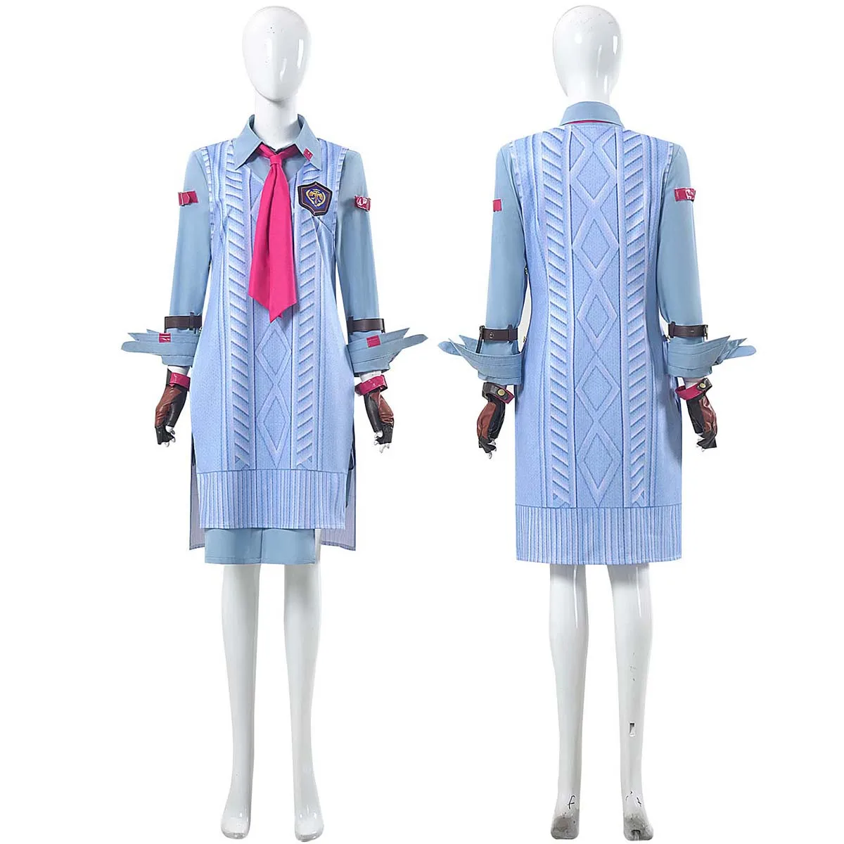 

Костюм для косплея Асуки Казамы из Tekken 8 для взрослых женщин на Хэллоуин и карнавальные вечеринки