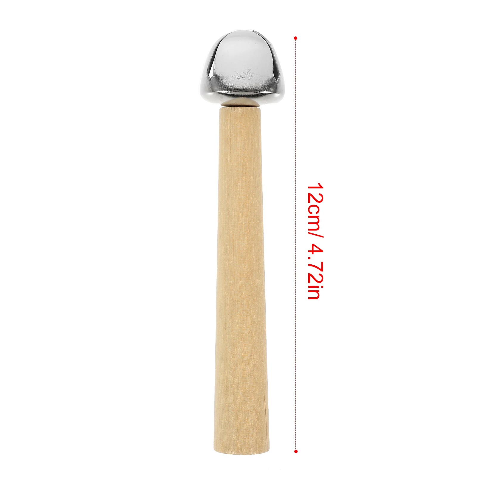 6 pezzi campana sussidi didattici strumenti musicali per bambini sonagli portatili giocattoli ferro legno leggero assortito