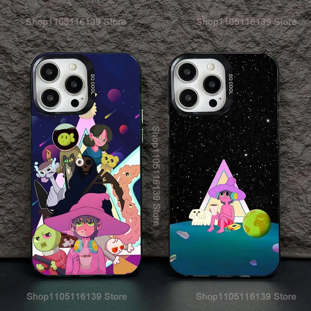 

The Midnight G-Gospel Phone Case For iPhone 16,15,14,13,12,11,Pro,XS,Max,Plus,Mini,SE Black Candy Matte Shockproof Cover