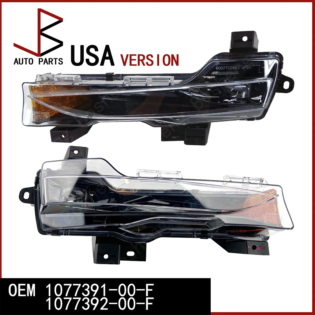 

Комплект левого и правого фар-фонарей (версия для США) для Tesla Model 17-23, Model Y 20-25, OEM 1077391-00-F, 1077392-00-F, 1077391, 1077392