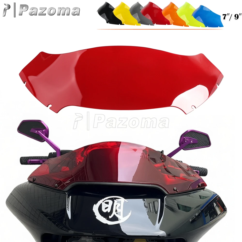 Vordere Windabweiserplatte für Harley Touring Road Glide FLTRX 2015 2016 2017 2018 2019 2020 2021 2022 2023 Motorrad-Windschutzscheibe