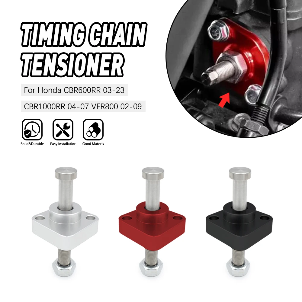 

Motorcycle CNC Manual Cam Timing Chain Tensioners For HONDA CBR600RR 2003-2023 CBR1000RR 2004-2007 VFR800 2002-2009