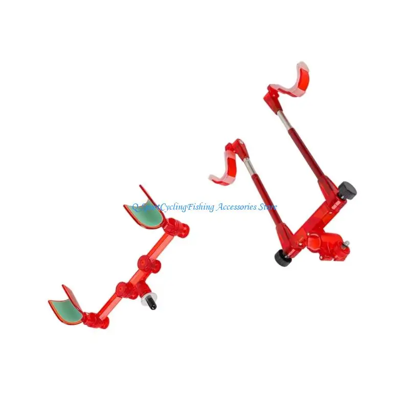  Portable Rear Bracket Poles Stand Stability Enhances For Professional Anglers