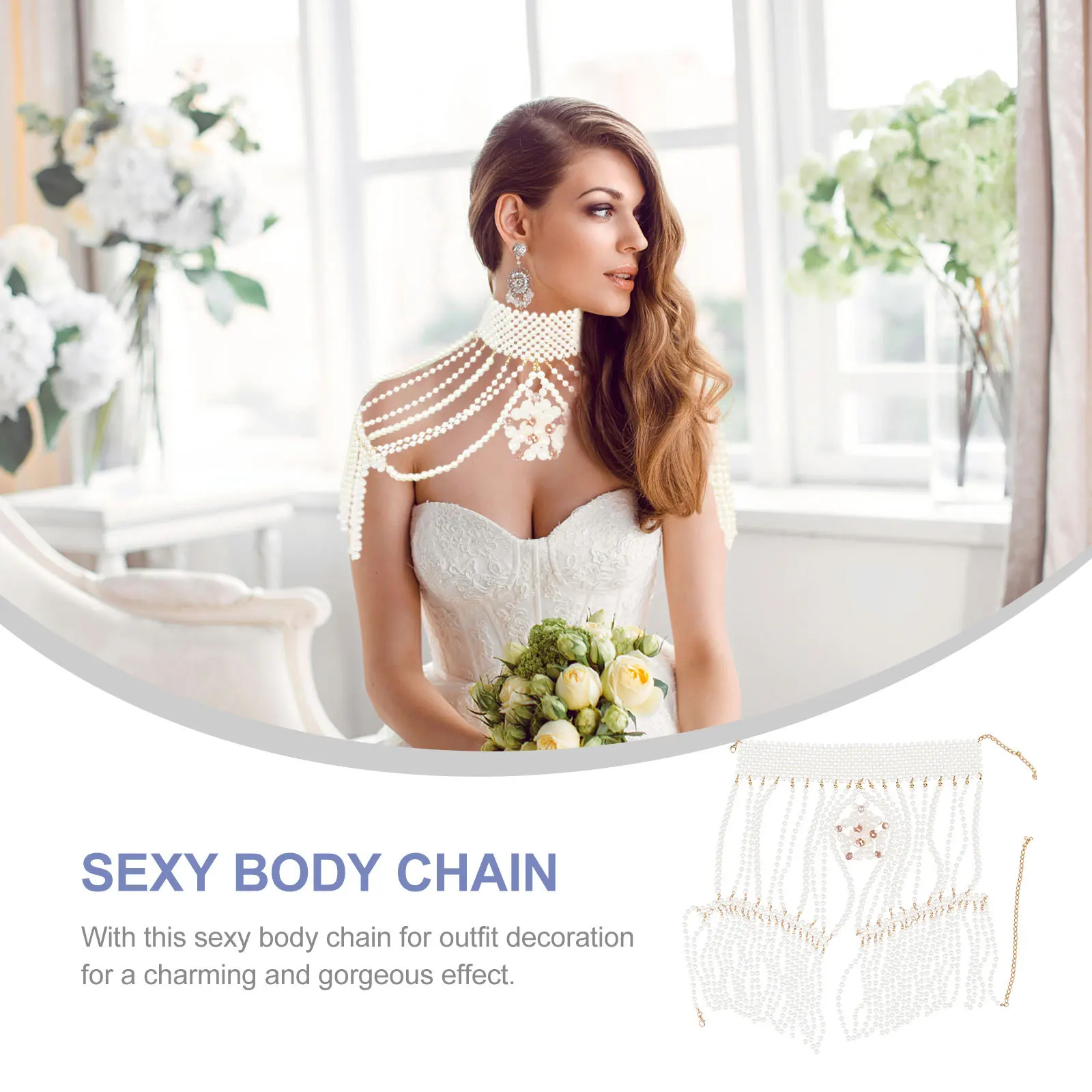 

1pc Chic Multilayer Decor Delicate For Party Sexy Dress Decorationfemale Body Chain Fashion Body Chain