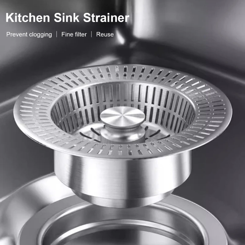 Drain Strainer Bounce Cores Drain Sink Plug Anticlogging Push-type Sink Stopper Drop shipping