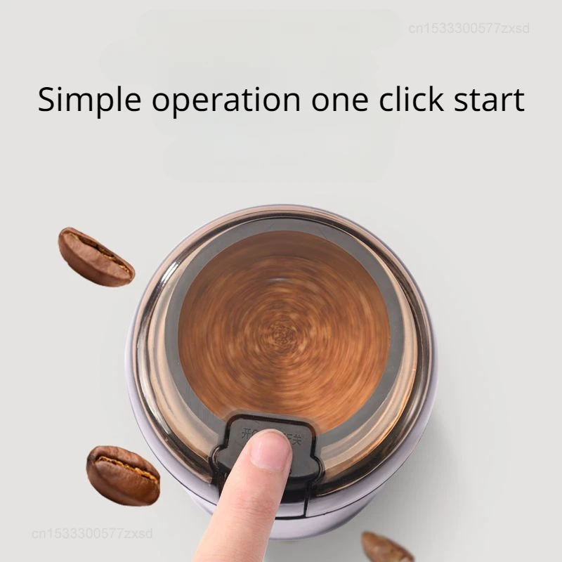 Youpin-mini moedor portátil para casa, aço inoxidável moedor de grãos de café, moedor a seco