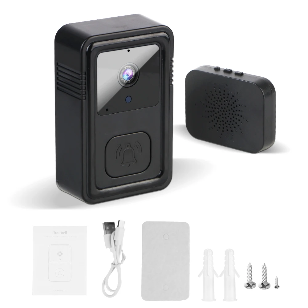 Smart Home Security WIFI Night Vision Secure Camera Wireless Video Doorbell Two Way Intercom Voice Change HD Door Bell For Home