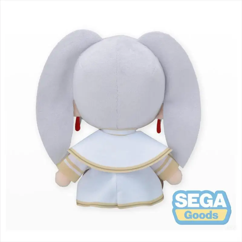 22 cm echte SEGA Frieren: Beyond Journey's End Fuwa Fufu Frieren Plüschpuppenspielzeug, Geburtstagsgeschenke für Erwachsene und Kinder