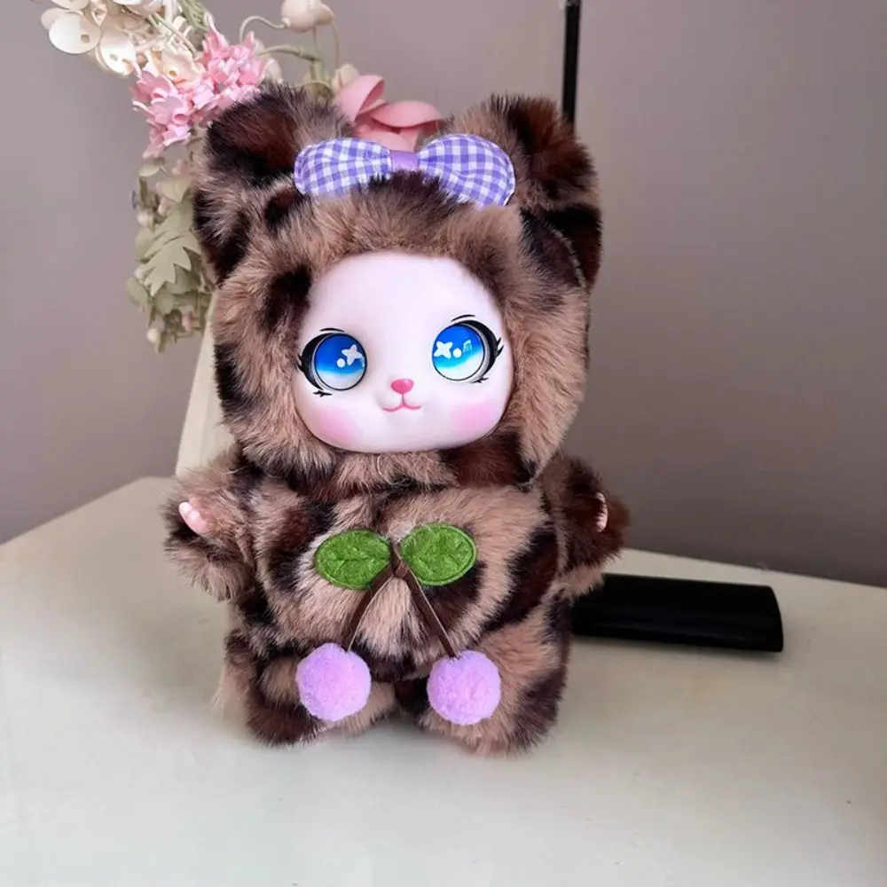 Soft Plush Plush Bear Keychain Vinyl Face Hanging Decor Plush Figure Trendy Collectible Cute Stuffed Kawaii Plush Pendant
