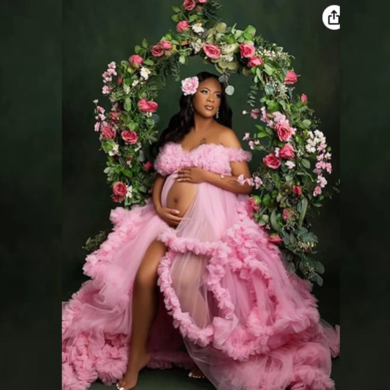 Vestidos De Maternidade Para Photoshoot, Vestido Gravidez, Baby Shower