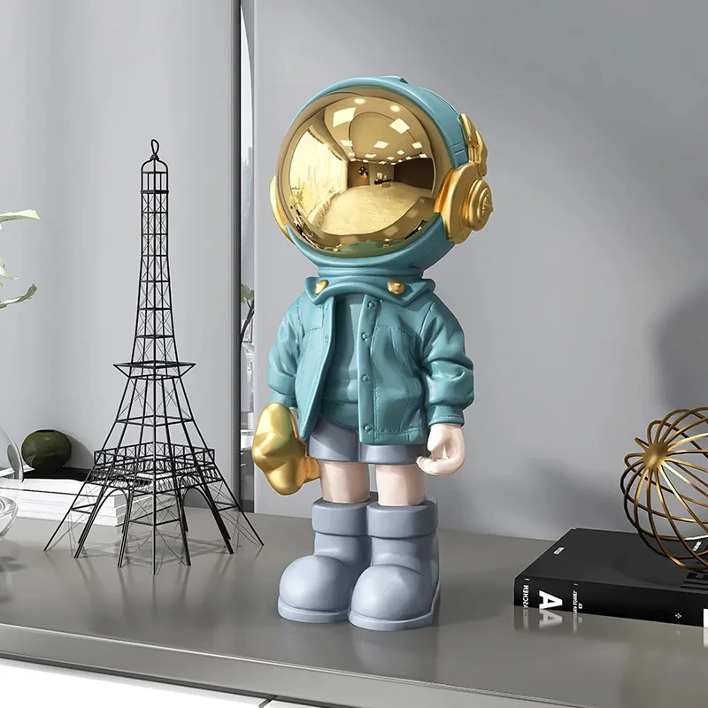 

Creative Resin Cartoon Astronaut Statues, Home Decoration, Figurine, Desktop Decor, Sculpture, Nordic Indoor Ornaments, Gifts