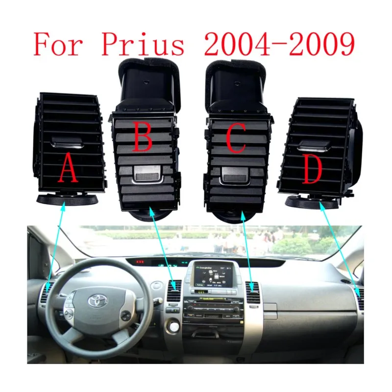 

For Toyota Prius 2004-2009 instrument panel vent air conditioning outlet nozzle vent