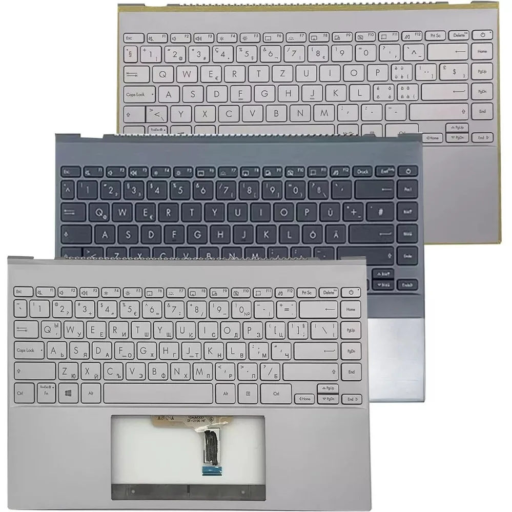 For ASUS ZenBook 13S UX325J U3700J UX325A UM325U Palmrest C Shell With Keyboard (002)