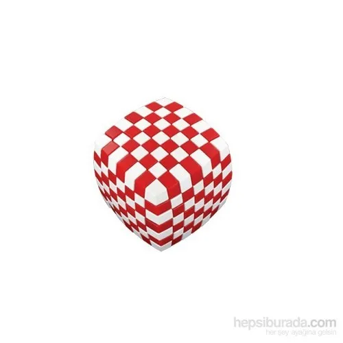 V-cube 7 ilusão vermelho-branco