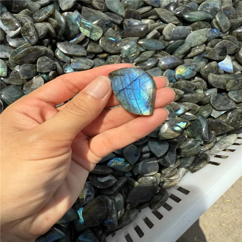1000g Polished From Madagascar Decoration Craft Natural Labradorite Mineral Specimen Healing Stone Moonstone Pendants