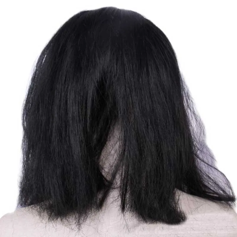 Halloween Terror Mask Long Hair Female Ghost Headgear for Ghost House Secret Room Makeup Ball Party Dressing Props