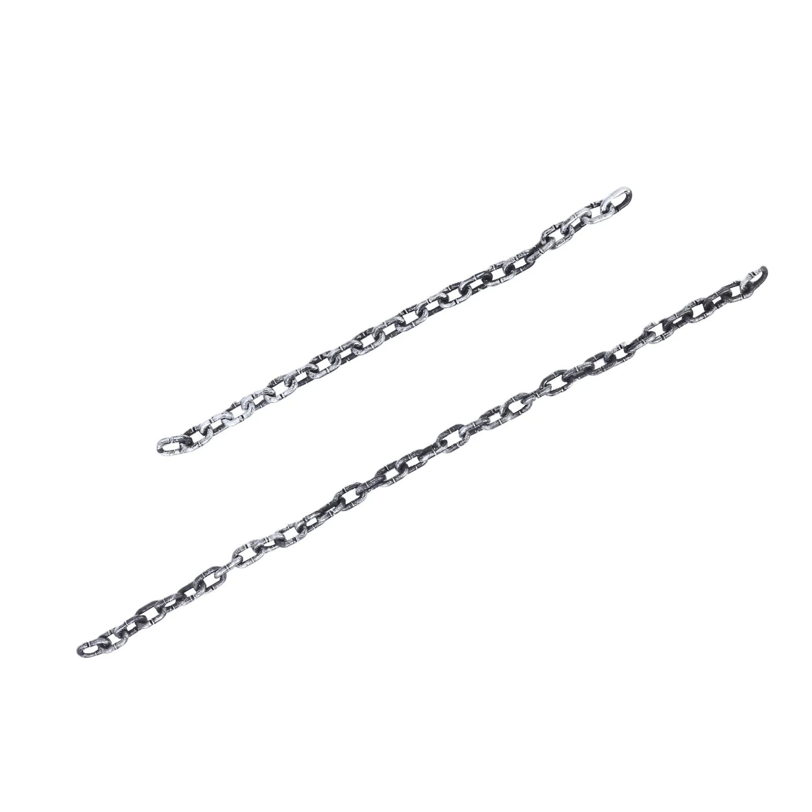 

2Pcs Halloween Chain Props Realistic Foam Jail Chains Lightweight Costume Accessory Chain for Spooky Party Haunted House