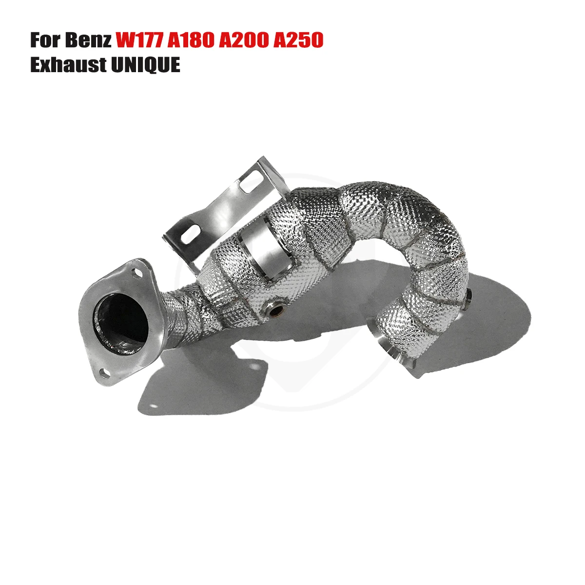 

UNIQUE For Benz W176 A180 A200 A250 With insulator downpipe With cat/without cat exhaust pipe