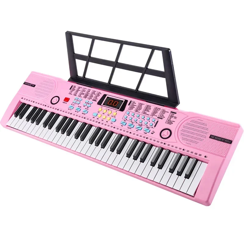 

Kids Piano 61 Keys Electronic Keyboard Toy Midi Music Portable Piano Keyboard Soporte Teclado Piano Musical Instruments Gifts