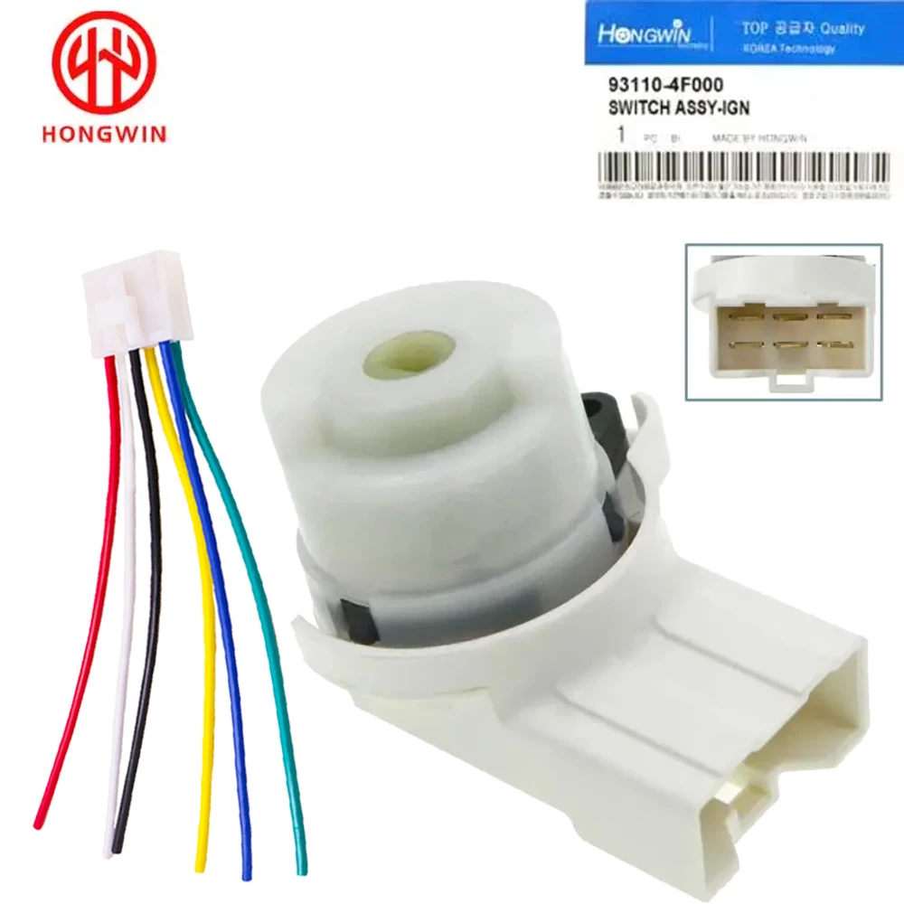 

93110-4F000 931104F000 93110 4F000 New Ignition Starter Switch For Hyundai H100 Porter Kia Bongo 2006-