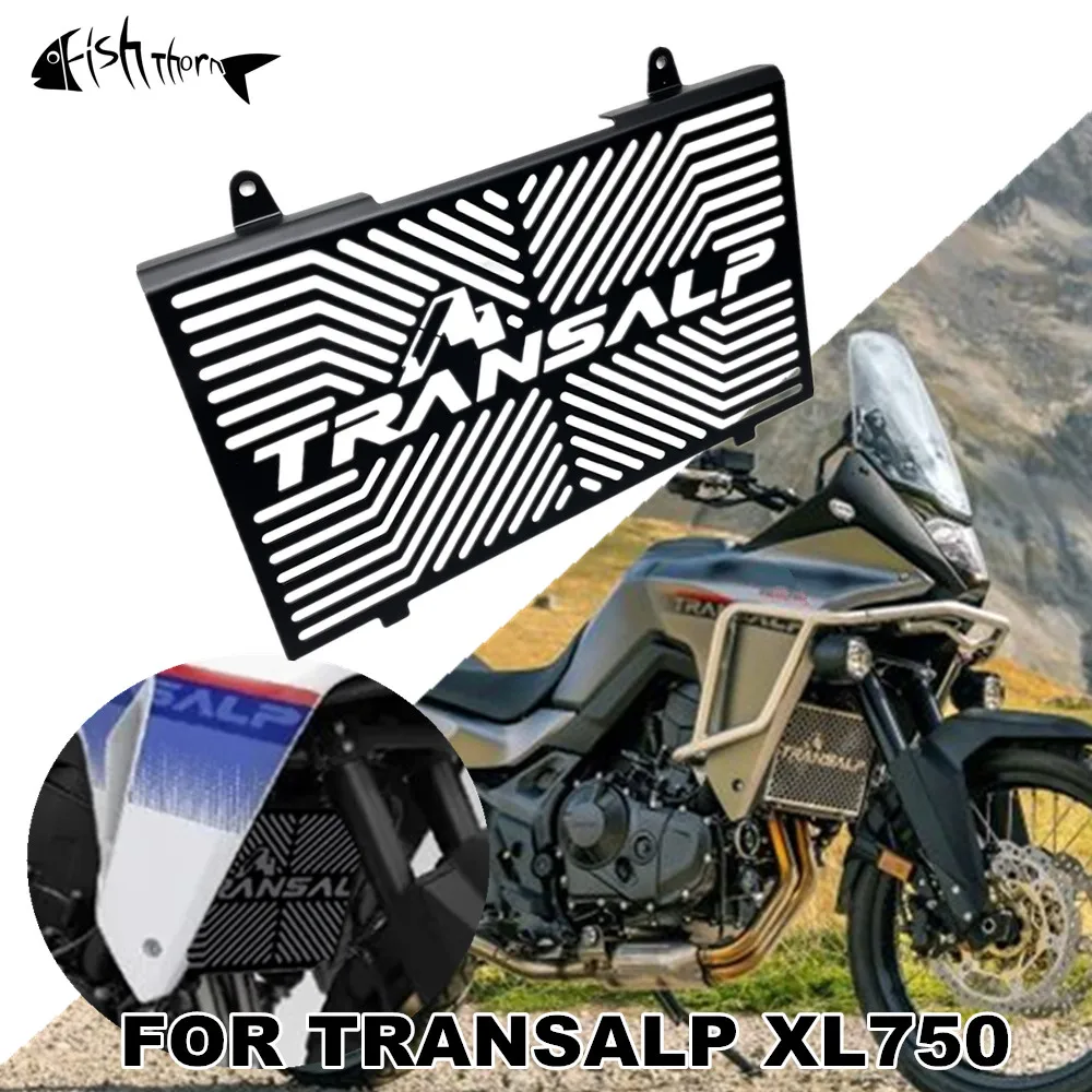 

Motorcycle Accessories Radiator Guard Grille Protective Cover Protector For Honda TRANSALP XL750 transalp xl750 xl 750 2023