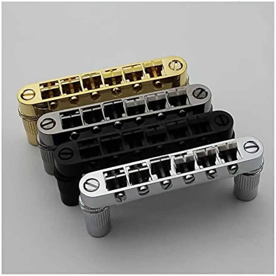 Electric Guitar Bridge Saddle Tune-O-Matic Roller Guitar Bridge for Guitars Guitar Tailpiece Guitar Accessories