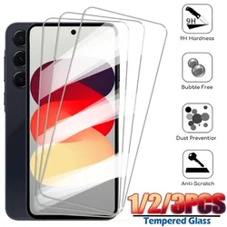 1/2/3Pcs Full Cover Tempered Glass for Samsung Galaxy A05 A15 A25 A35 A55 Screen Protector for Samsung A04S A14 4G A34 A54 Glass