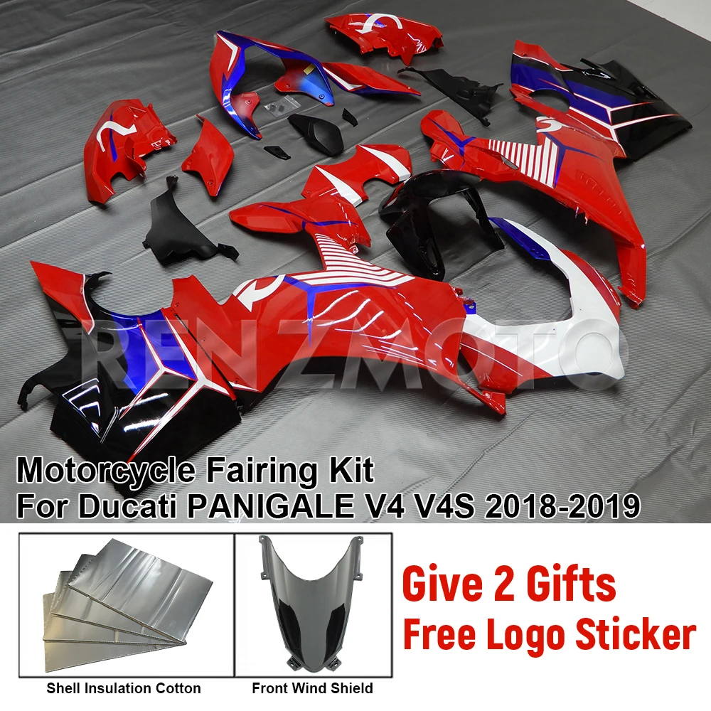 

D1017-103a New Motorcycle Fairing Kit For Ducati PANIGALE V4 V4S 2018-2019 ABS Injection Body Shell