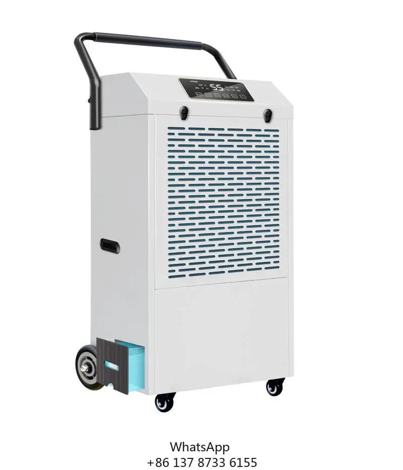 Professional Air Dryer Dehumidifier 60l Commercial Dehumidifier 125 Pint Wheeled Warehouse Dehumidifier Portable