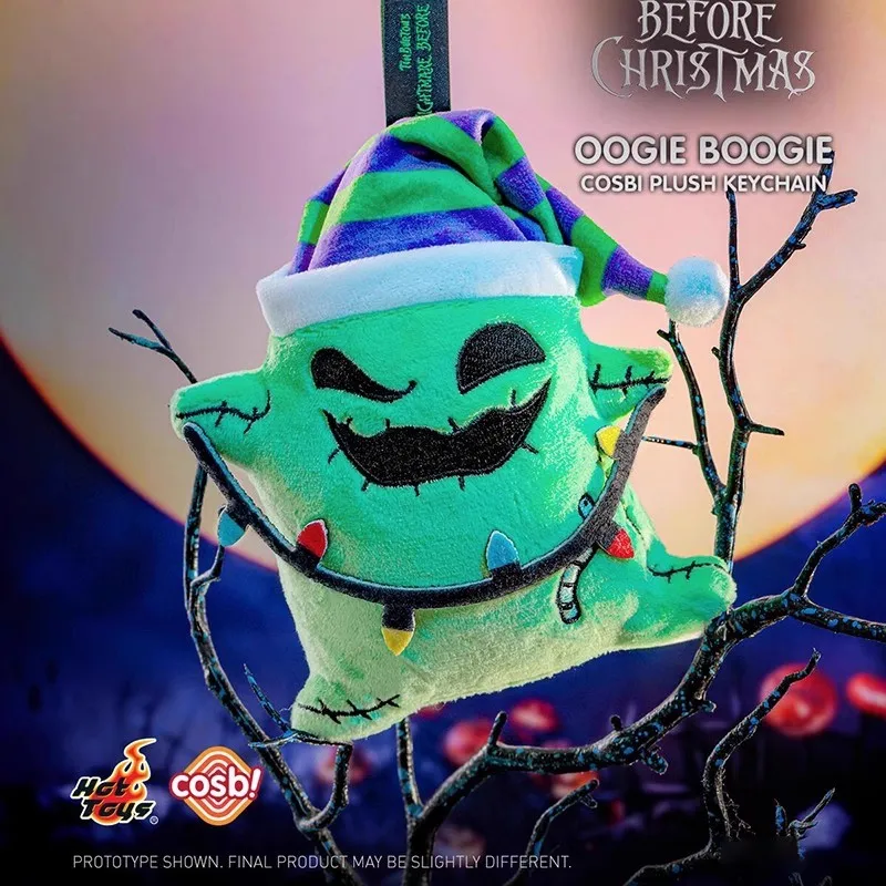 

New Genuine Hot Toys The Nightmare Before Christmas Jack Sally Cosbi Blind Box Figures Collect Toy Bag Pendant Halloween Gift ﻿
