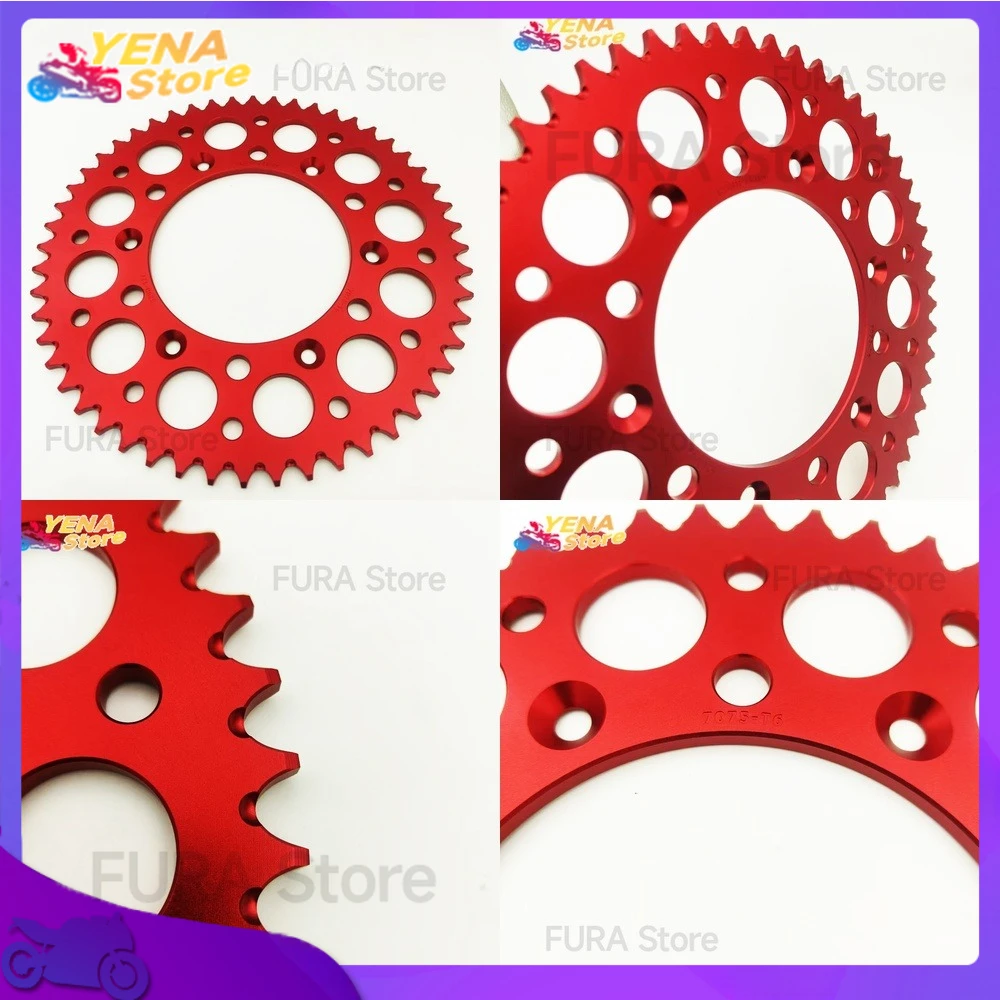 

Motocross steel crank aluminum alloy crank CNC ladle aluminum sprocket 7075 material For Heng ship Kevis KTM