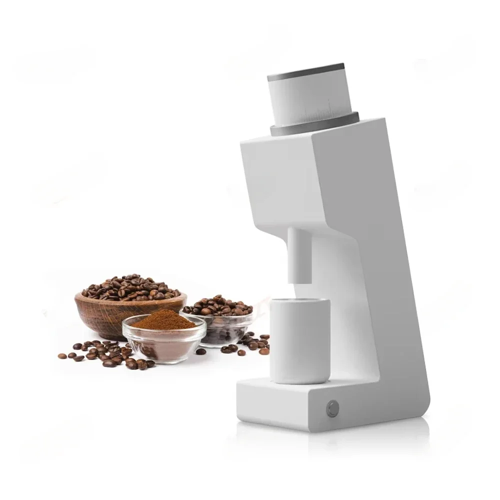 Hotel Household Electric 48mm Single Dosing Grind Automatic Adjustable Conical Burr Mill Espresso Coffee Grinder Machine