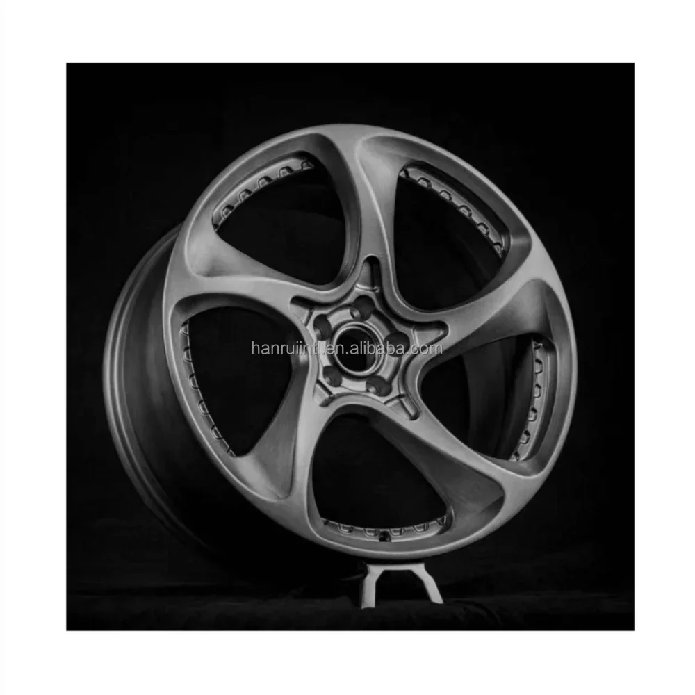 21 22 inch forged wheels 5X130 5X114.3 centerlock racing car rims for porsche 911 992 tesla s