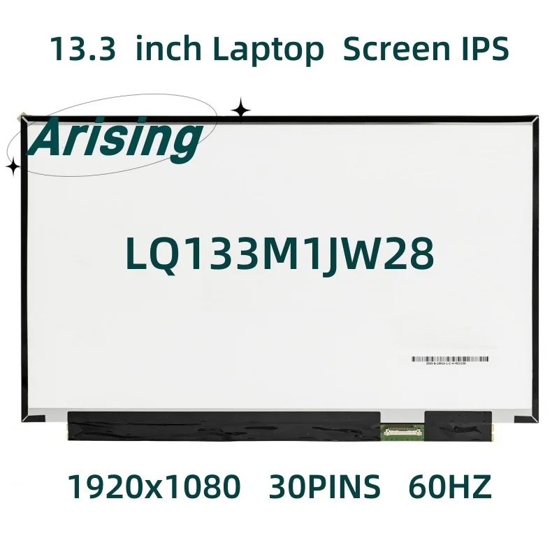 

13.3" Laptop Screen LQ133M1JW28 IPS 72% NTSC Full-HD 1920x1080 LCD Matrix Panel LED Display 30pins eDP