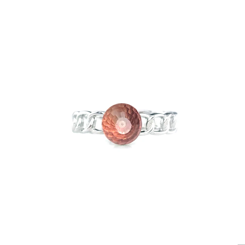 

CSJ Elegant Zultanite Rings Sterling 925 Silver Created Sultanite Stone Color Change 6mm Women Party Christmas Jewelry Gift