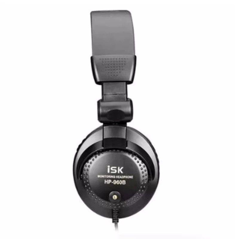 New ISK HP-960B headband headphone auriculares studio monitor dynamic stereo DJ headphones HD headset noise isolating earphone