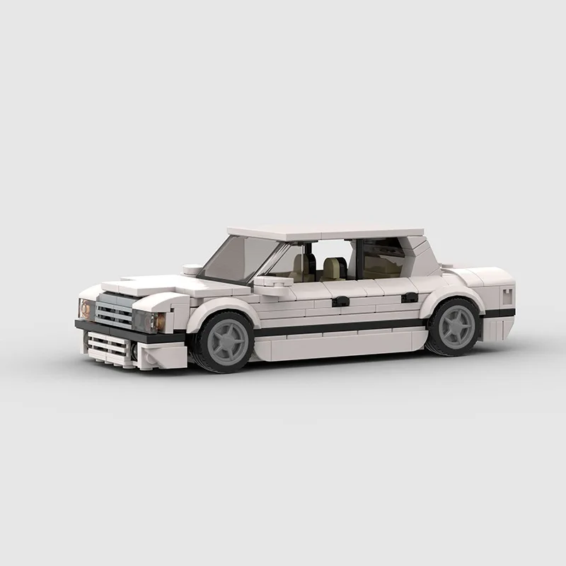 Compatible with Lego small particles children's toy car racing model MOC building block DIY foreign trade cross-border wholesale