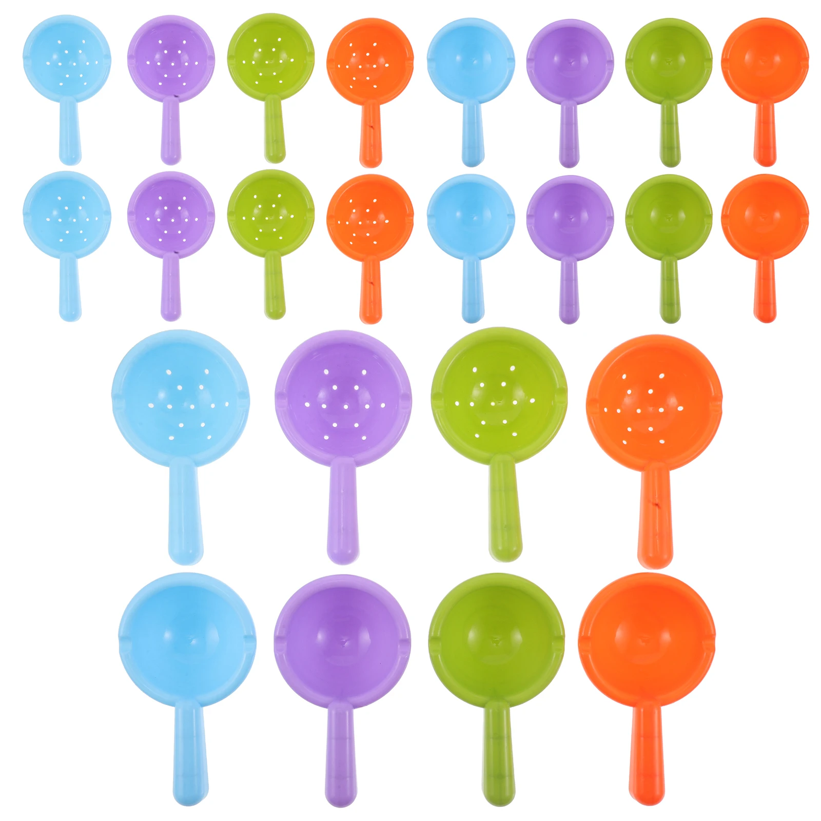 

24Pcs Kids Beach Shovels Multifunctional Water Play Set for Bathtub Sandbox Outdoor Beach Essentials Portable Fun