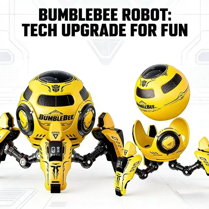 

TRANSFORMERS TF-Y17 Bumblebee Беспроводная Bluetooth-колонка со стереозвуком и длительным временем автономной работы